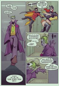 Ruined Gotham / Batgirl loves Robin